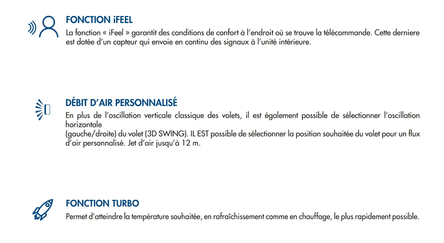 Fonction iFeel Argo