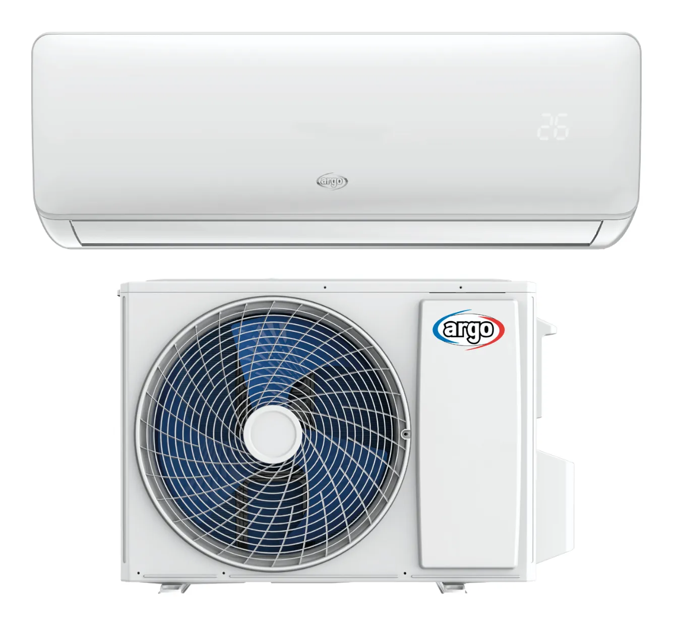 Pack Argo ClimaDesign 9000 — unité intérieure et extérieure
